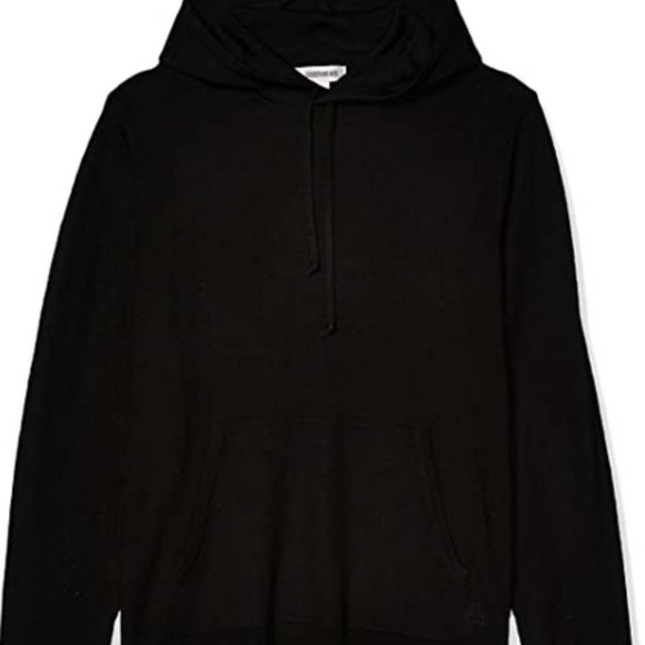 Men's Lightweight Acrylic Pullover Hoodie Sweater
